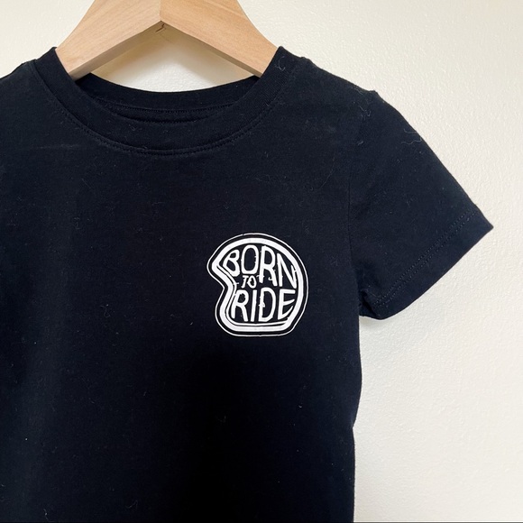 Toddler Boy Born to Ride Custom Shirt 2T - Picture 2 of 3